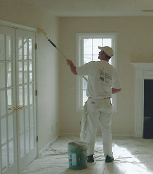 Drop cloths for interior home painting